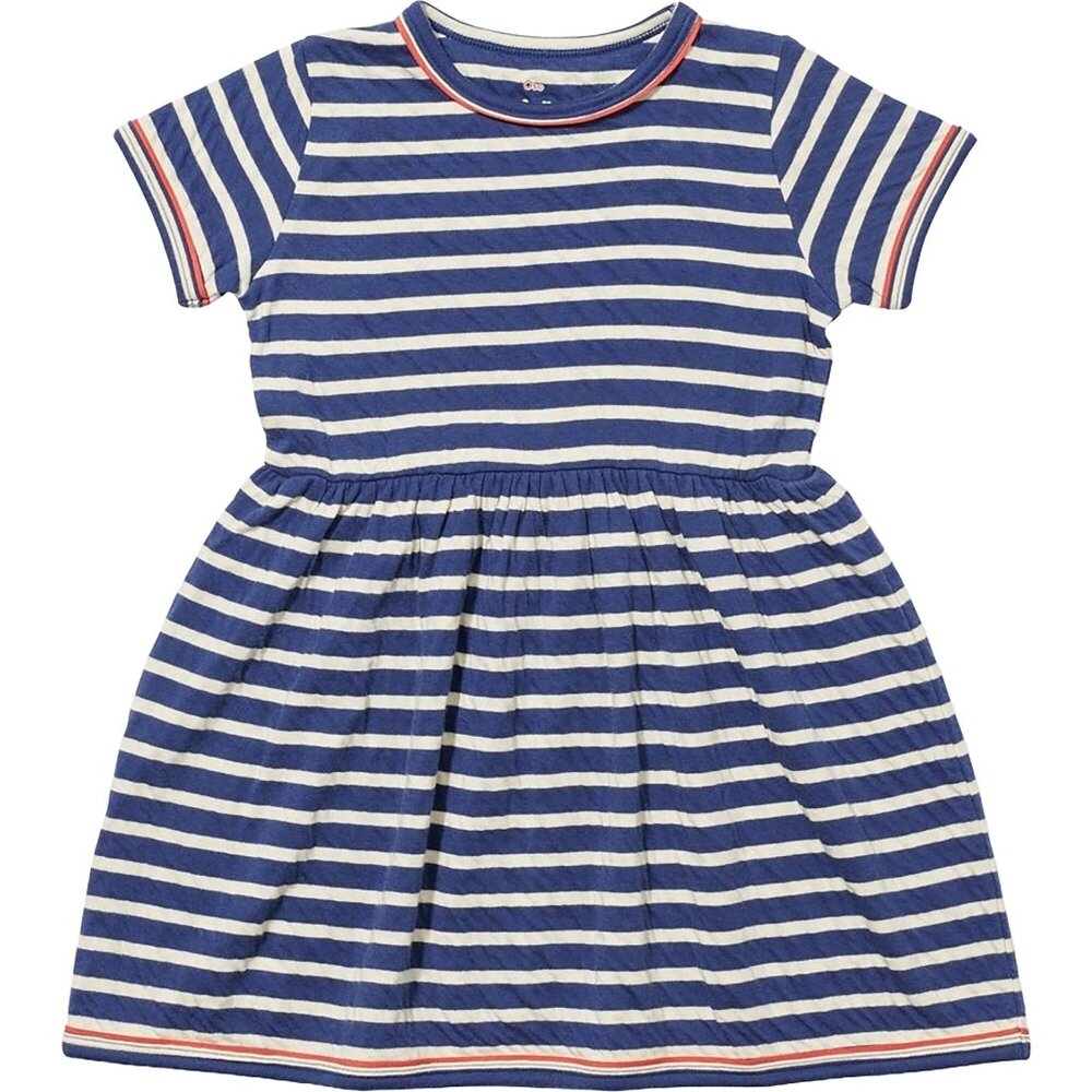 Oso & Me Mirren Dress, Marine Stripe - Size 3 - EUC